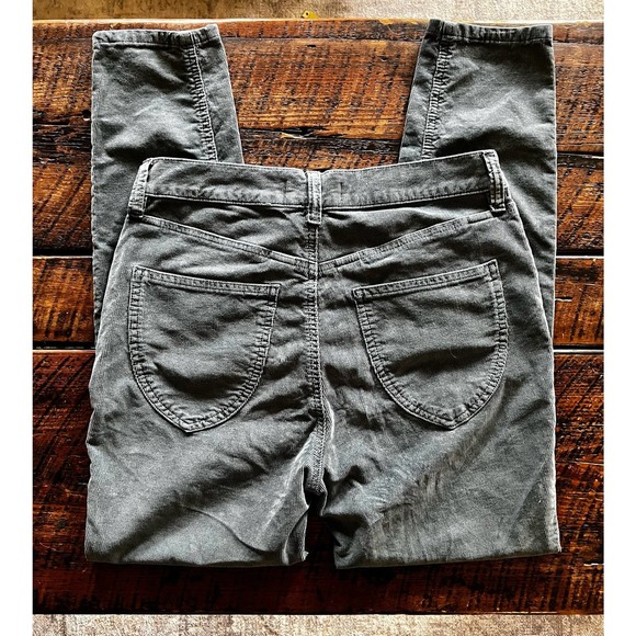 We the Free Free sage/blue/green Corduroy Free People Pants Button Fly S… - Picture 12 of 14